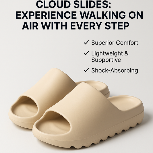 Sharks Slides - Cloud Slides: Experience Walking on Air with Every Step